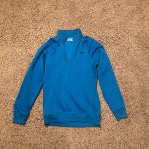 Under Armour Blue Quarter-Zip Pullover